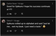 Congratulations were had for the streamer as he announced his big move (Image via YouTube)